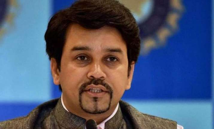 bcci ban on sreesanth to stay anurag thakur