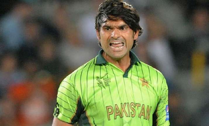 world cup 2015 injured irfan ruled out of pakistan s squad