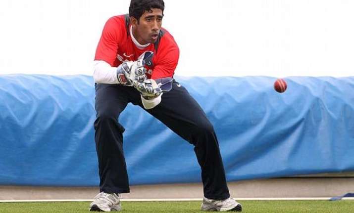 saha almost certain for first odi against lanka
