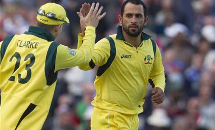 pakistan born fawad ahmed named in australian test squad