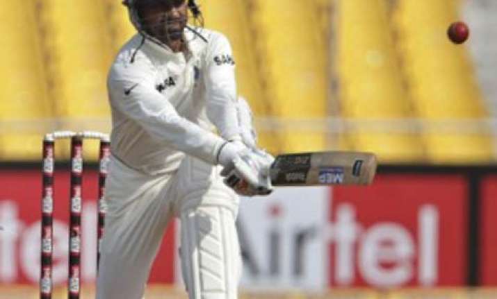 harbhajan slams maiden test ton match ends in a draw