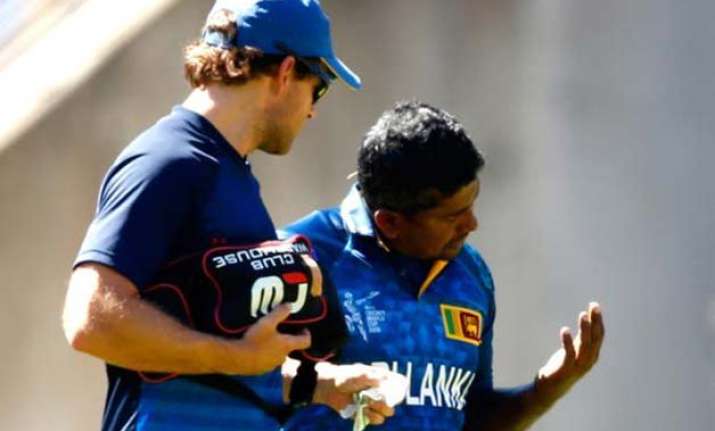 world cup 2015 dual injury blow for sri lanka ahead of