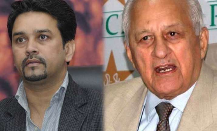pakistan cricket board chief meets bcci secretary in delhi
