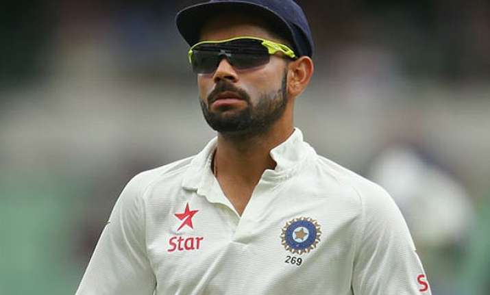 virat kohli fails as india a skittle out for 135 on day 1