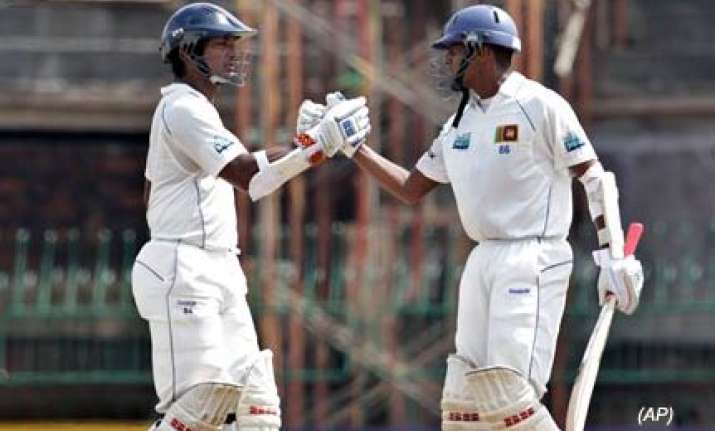 sri lankan spinners impress in drawn windies test