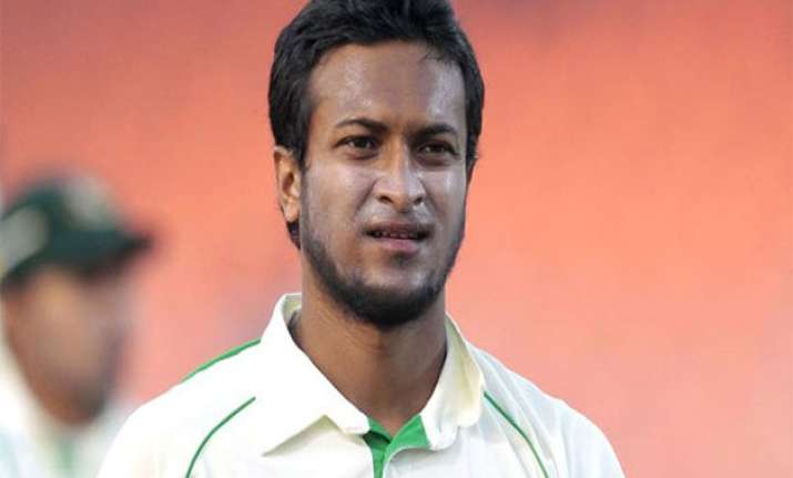 bangladesh pin hopes on shakib in second test against
