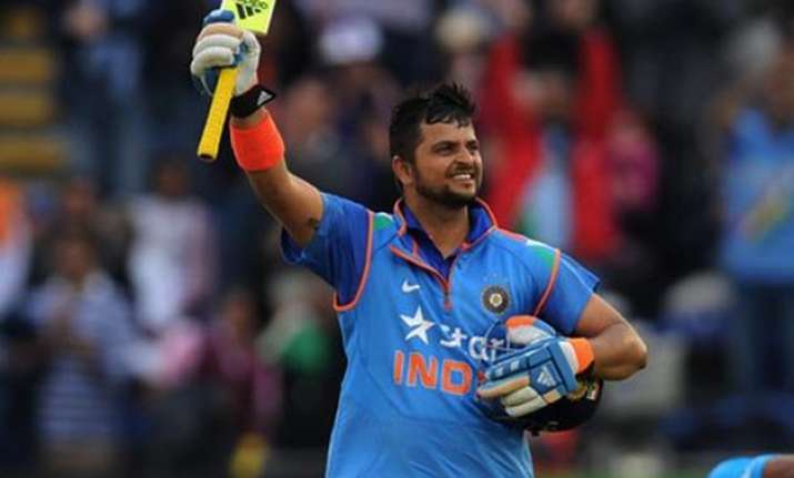 suresh raina completes decade in international cricket