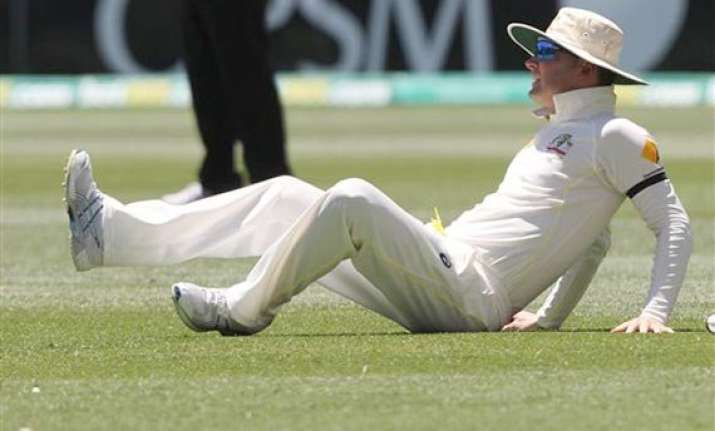 aus vs ind clarke limps off taken to hospital for scans