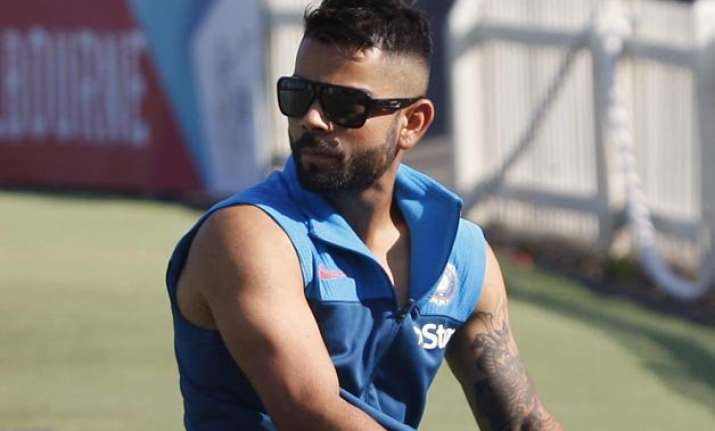 World Cup 2015: Virat Kohli sports mohawk hairstyle 