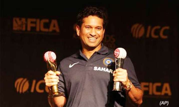 tendulkar is icc s player of the year