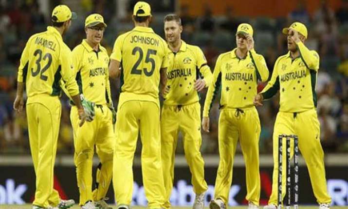 world cup 2015 australia to face sri lanka for second spot