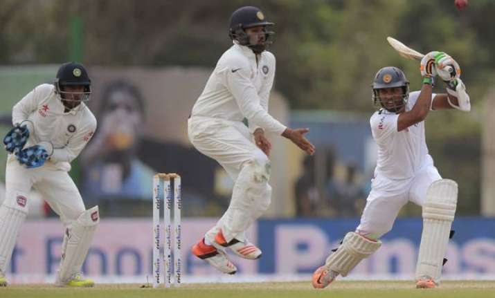 galle test day 3 sri lanka take 71 run lead against india