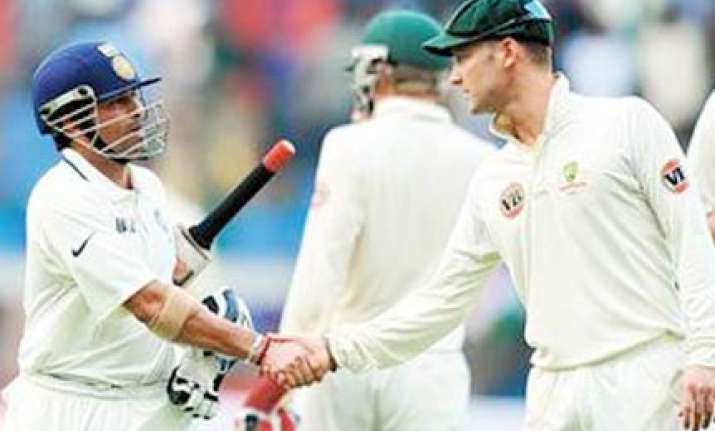 sick of seeing sachin score so heavily clarke