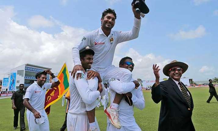 galle gives emotional farewell to kumar sangakkara
