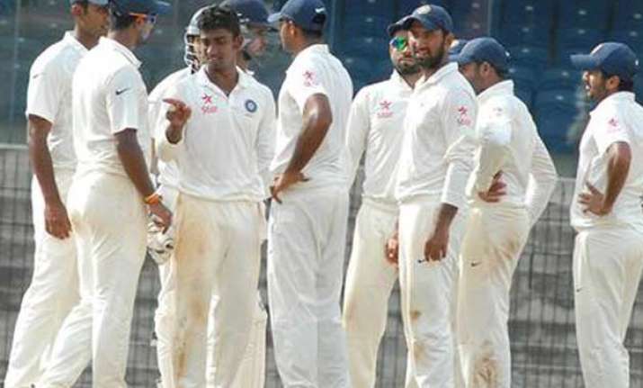 ind a vs aus a aparajith fifer bancroft 150 lights up day 2