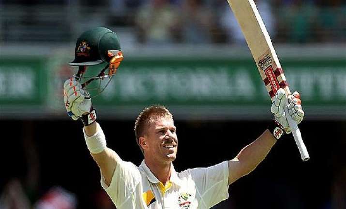 pak vs aus australia 282 8 at tea warner out for 133