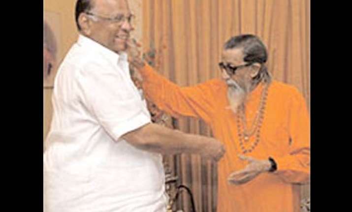 dabbling in cricket did pawar in writes thackeray