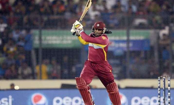 sa vs wi gayle smashes 77 from 31 as wi beats south africa