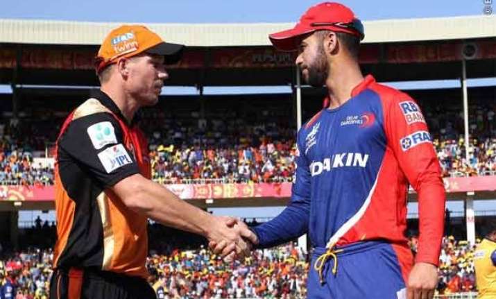 ipl 8 srh eye win against struggling dd to keep play off