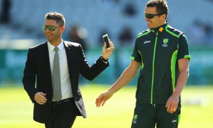 michael clarke impressive in channel 9 commentary debut