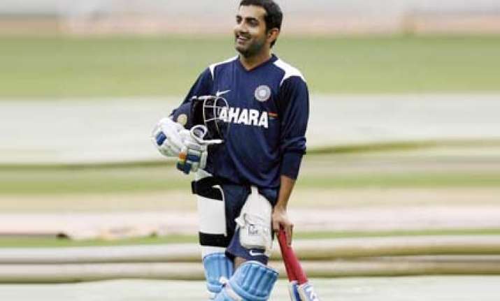 gautam gambhir named odi captain dhoni tendulkar sehwag
