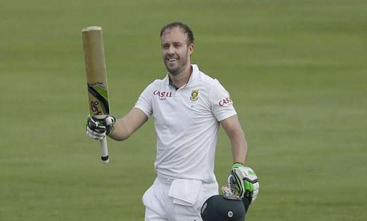 sa vs wi de villiers ton gives south africa edge vs west