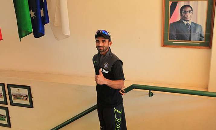 ajinkya rahane expecting a tough fight from zimbabwe