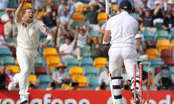 siddle hat trick as australia takes ashes command