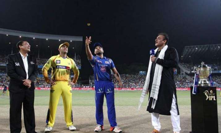 ipl 8 csk opt to field in ipl final against mumbai indians