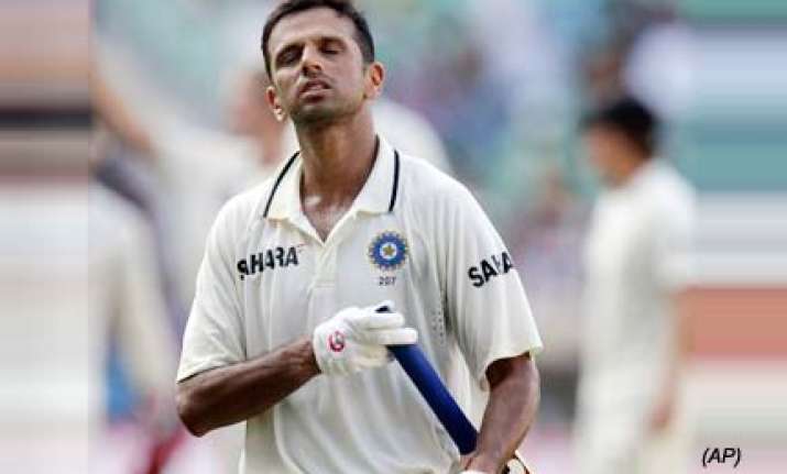 i have been able to work successfully on my flaws dravid