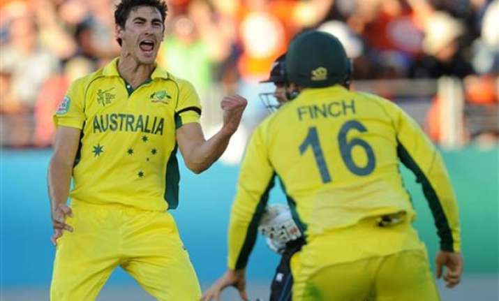 world cup 2015 australia dismisses scotland for 130