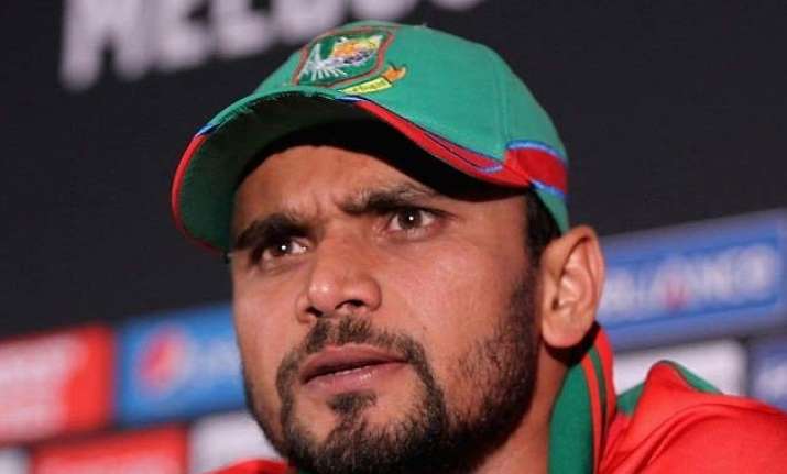 india are clear favourites mashrafe mortaza