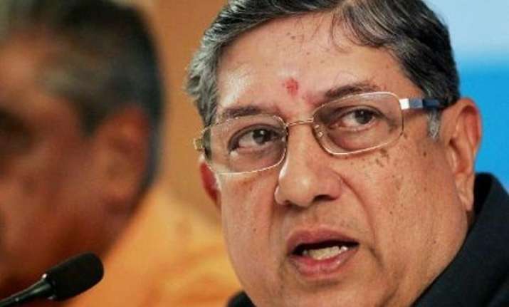 n srinivasan moves sc accusing bcci secretary of perjury
