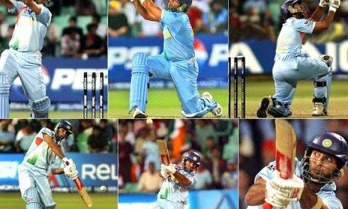 video relive yuvi s 6 sixes off stuart broad s over ahead