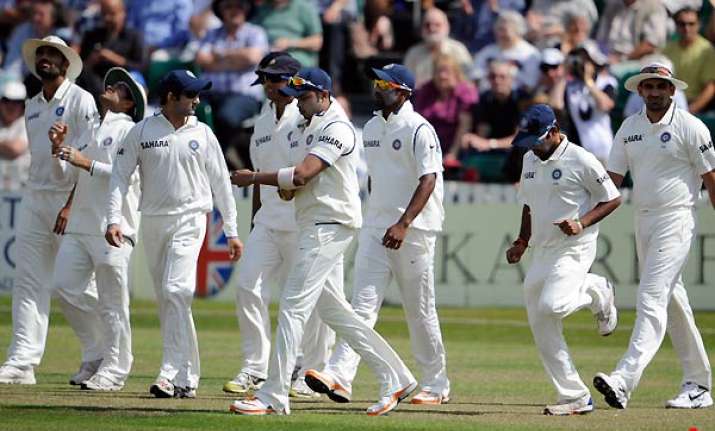 india outplayed warm up game ends in a draw