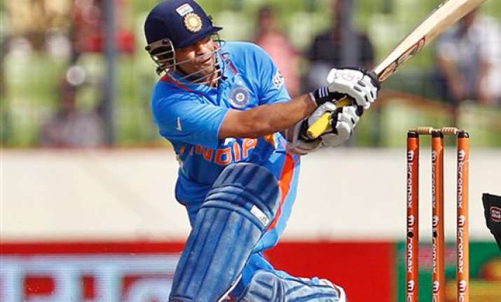 tendulkar s record ton goes in vain bangladesh upset india