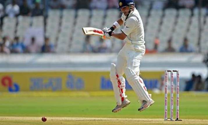 sachin returns to form but india in trouble at 273/7