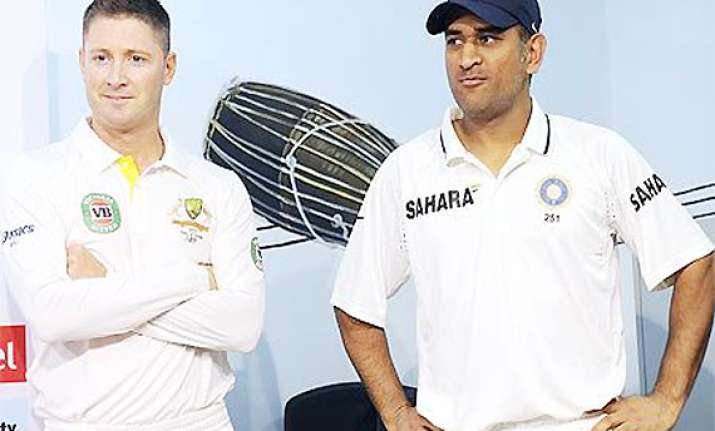 indian australian teams reach hyderabad