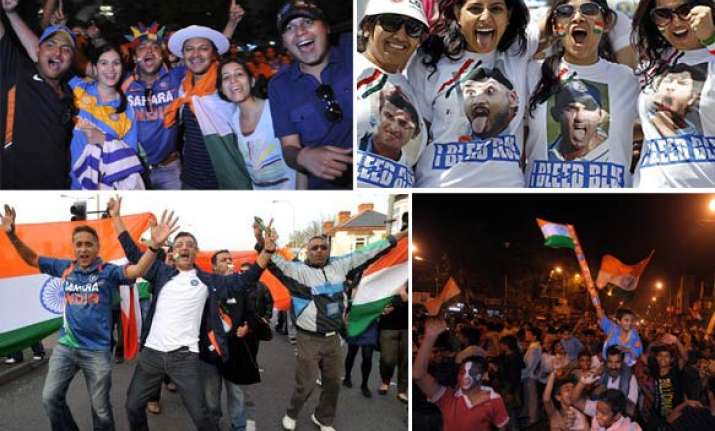 indians celebrate wc win across the world