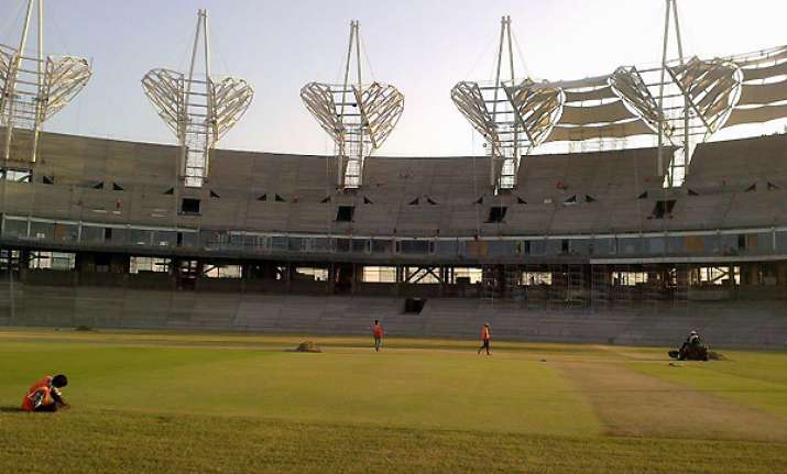 international cricket stadium inaugurated near pune