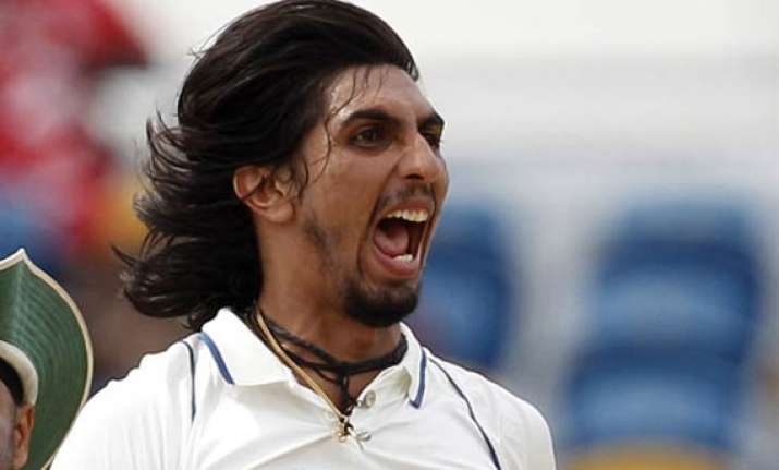 ishant s career best 6/55 gives india slender lead