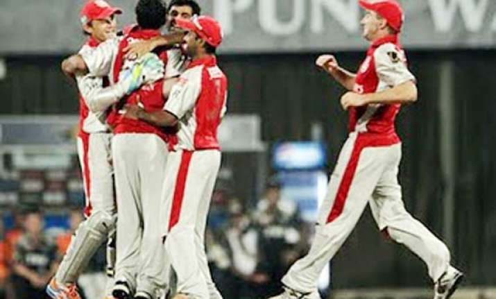 valthaty guides punjab to 8 wicket win over chargers