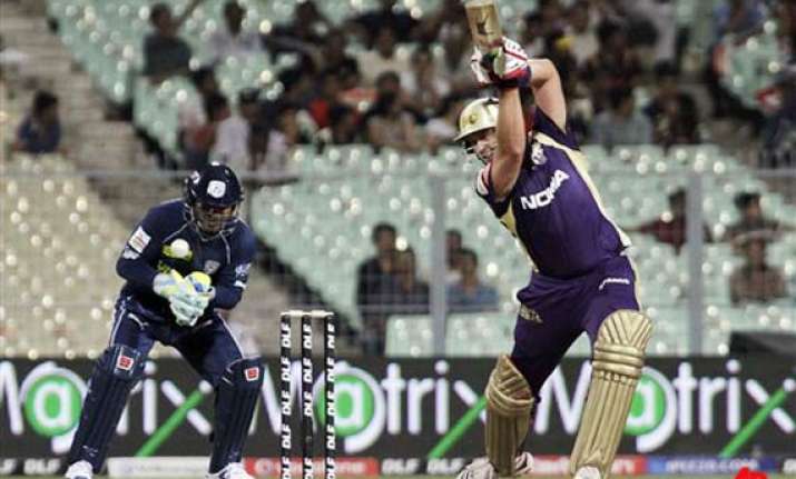 kallis shines as knight riders open account in ipl iv