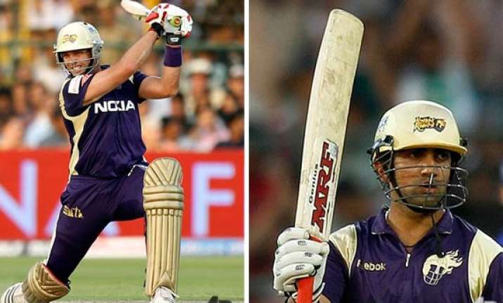 gambhir kallis strike quick fifties as kkr thrash rajasthan