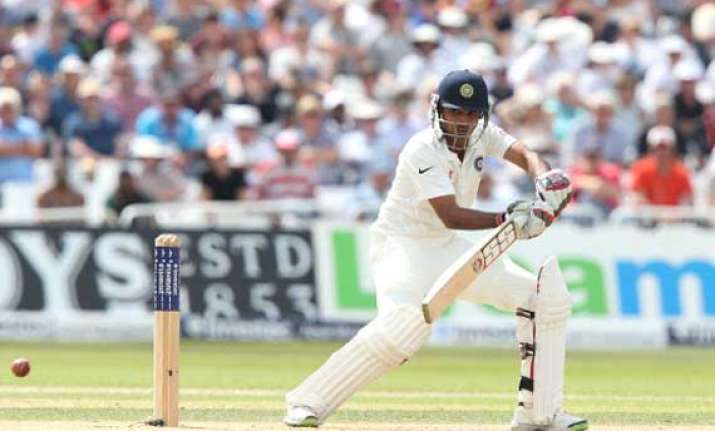 live reporting ind vs eng rahane bhuvneshwar takes india to