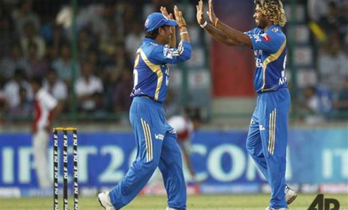malinga s fiver helps mi rout dd by eight wickets