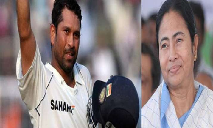 mamata plans a razzmatazz at eden for sachin tendulkar s
