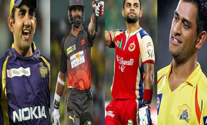 meet the eight captains leading their teams in ipl 7