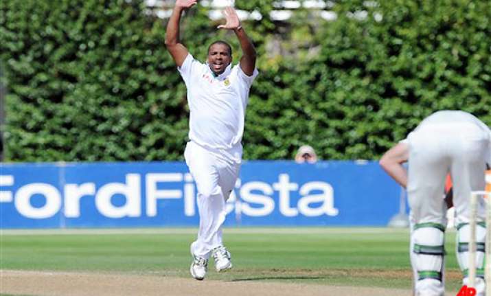 philander becomes fastest bowler to claim 50 test wickets