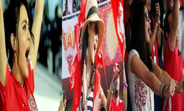 preity zinta co owner of punjab on cloud 9 as her team win